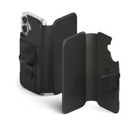 Ringke Coque Compatible avec iPhone 17 Case Accessoires [Folio Wallet Magnetic] Porte Carte Magnétique Portefeuille Téléphone Pochette Cartes Compatible avec Le Coque MagSafe - Black