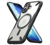 Ringke Coque Compatible avec iPhone 17 Case Accessoires [Fusion-X Magnetic] Magnétique Antichoc Protection Résistant aux Rayures Rigide Back TPU Bumper Étui Trou de Sangle Bandoulière