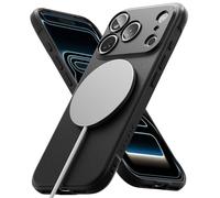 Ringke Coque Compatible avec iPhone 17 Pro Case Accessoires [Onyx Magnetic] Magnétique Antidérapant Flexible Ultra Fine Souple Bumper Durable Étui Trou de Sangle Bandoulière - Magnetic Black