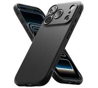 Ringke Coque Compatible avec iPhone 17 Pro Max Case Accessoires [Onyx] Antichoc Protection Antidérapant Flexible Ultra Fine TPU Souple Bumper Durable Étui Trou de Sangle Bandoulière - Black