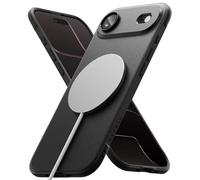 Ringke Coque Compatible avec iPhone Air Case Accessoires [Onyx Magnetic] Magnétique Antidérapant Flexible Ultra Fine Souple Bumper Durable Étui Trou de Sangle Bandoulière - Magnetic Black