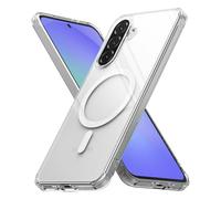Ringke Coque Compatible avec Samsung Galaxy A56 5G / A36 5G Case Accessoires [Fusion Magnetic] Magnétique Transparente Clear Ultra Fine Solide Rigide Back Souple Bumper Antichoc Protection Étui