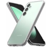 Ringke Coque Compatible avec Samsung Galaxy S23 FE [Fusion Matte] Translucide Ultra Fine Solide Rigide Back Souple Bumper Antichoc Protection Étui Samsung S23 FE Case Accessoires - Matte Clear