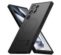 Ringke Coque Compatible avec Samsung Galaxy S24 Ultra [Alles] Antichoc Protection Rigide Polycarbonate Back Robuste Flexible Ultra Fine Souple Durable Étui Béquille Intégrée pour Coque S24 Ultra