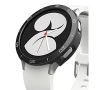 Ringke Coque Compatible avec Samsung Galaxy Watch 4 40mm [Air Sports + Bezel Styling] Combo Étui Souple TPU Protecteur Anti-Rayures pour Montre Connectée Galaxy Watch 4 - Black / 11