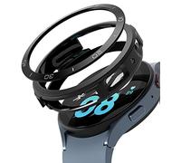 Ringke Coque Compatible avec Samsung Galaxy Watch 5 44mm [Air Sports + Bezel Styling] Combo Étui Souple TPU Protecteur Anti-Rayures pour Montre Connectée Galaxy Watch 5 - Black / 11 (Black)