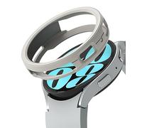 Ringke Coque Compatible avec Samsung Galaxy Watch 6 [44mm] Air Sports Étui Souple TPU Protecteur Anti-Rayures pour Montre Connectée Galaxy Watch 6 44mm - Warm Gray