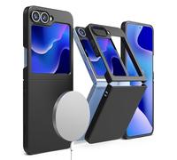 Ringke Coque Compatible avec Samsung Galaxy Z Flip 6 / Z Flip 7 FE Étui Case Accessoires [Slim Magnetic] 1.3mm Ultra Fine Thin Noir Résistant aux Rayures Solide Rigide Protection - Magnetic Black