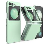 Ringke Coque Compatible avec Samsung Z Flip 5 5G (2023) [Slim] Étui Résistant aux Rayures Polycarbonate Solide Rigide pour Coque Galaxy Z Flip 5 - Mint