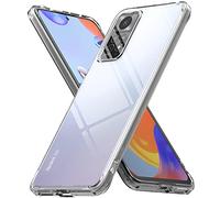 Ringke Coque Compatible avec Xiaomi Redmi Note 11 Pro/Redmi Note 11 Pro 5G [Fusion] Transparente Solide Rigide Polycarbonate Back TPU Souple Bumper Étui Antichoc - Clear