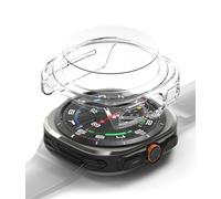 Ringke Coque en Verre Trempé Compatible avec Samsung Galaxy Watch Ultra [Slim] Transparente Solide Rigide Bumper Étui Protection Anti-Rayures pour Coque Galaxy Watch Ultra - Clear