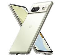 Ringke Coque Google Pixel 7 [Fusion Matte] Translucide Solide Rigide Polycarbonate Back TPU Bumper Étui Antichoc Protection pour Coque Pixel 7 - Matte Clear
