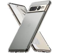 Ringke Coque Google Pixel 7 Pro [Fusion Matte] Translucide Solide Rigide Polycarbonate Back TPU Bumper Étui Antichoc Protection pour Coque Pixel 7 Pro - Matte Clear