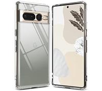 Ringke Coque Google Pixel 7 Pro [Fusion] Transparente Solide Rigide Polycarbonate Back TPU Souple Bumper Étui Antichoc Protection pour Coque Pixel 7 Pro - Clear