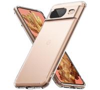 Ringke Coque Google Pixel 8 [Fusion Matte] Translucide Solide Rigide Polycarbonate Back TPU Bumper Étui Antichoc Protection pour Coque Pixel 8 - Matte Clear