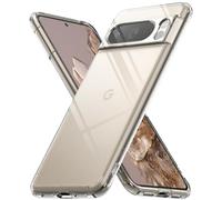 Ringke Coque Google Pixel 8 Pro [Fusion] Transparente Solide Rigide Polycarbonate Back TPU Souple Bumper Étui Antichoc Protection pour Coque Pixel 8 Pro - Clear