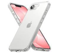 Ringke Coque iPhone 16e [Fusion Matte] Translucide Ultra Fine Solide Rigide Back Souple Bumper Antichoc Protection Étui iPhone 16e Case Accessoires - Matte Clear