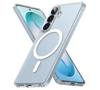 Ringke Coque Mate Transparente pour Samsung Galaxy S26 Case Accessoires [Fusion Magnetic Matte] Protection Étui Magnétique Compatible MagSafe avec Aimants Néodyme Fin Antichoc