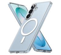 Ringke Coque Mate Transparente pour Samsung Galaxy S26 Plus Case Accessoires [Fusion Magnetic Matte] Protection Étui Magnétique Compatible MagSafe avec Aimants Néodyme Fin Antichoc