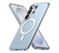 Ringke Coque Mate Transparente pour Samsung Galaxy S26 Ultra Case Accessoires [Fusion Magnetic Matte] Protection Étui Magnétique Compatible MagSafe avec Aimants Néodyme Fin Antichoc