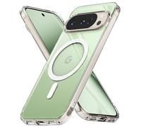 Ringke Coque pour Google Pixel 10 Pro/Pixel 10 Case Accessoires [Fusion Magnetic] Compatible avec Magsafe/Pixelsnap Magnétique Transparente Ultra Fine Back Souple Bumper Étui Antichoc Protection