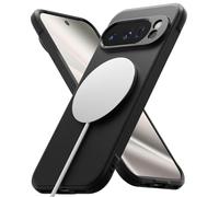 Ringke Coque pour Google Pixel 10 Pro Case Accessoires [Onyx Magnetic] Compatible avec Magsafe/Pixelsnap Magnétique Antichoc Protection Flexible Ultra Fine Souple Bumper Durable Étui - Black
