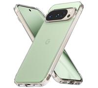 Ringke Coque Compatible avec Google Pixel 10 Pro XL [Fusion Matte] Translucide Ultra Fine Solide Rigide Back Souple Bumper Étui Antichoc Protection Coque Pixel 10 Pro XL Case Accessoire - Matte Clear