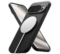 Ringke Coque pour Google Pixel 10 Pro XL Case Accessoires [Onyx Magnetic] Compatible avec Magsafe/Pixelsnap Magnétique Antichoc Protection Flexible Ultra Fine Souple Bumper Durable Étui - Black
