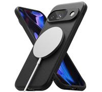 Ringke Coque pour Google Pixel 9 Case Étui Onyx Magnetic Black | Anti-Choc Magnétique, Ultra Fine, Flexible Back, Souple Bumper, Antichoc Absorbant, Antidérapant, Anti-Rayures