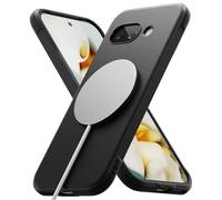 Ringke Coque pour Google Pixel 9a Case Étui Onyx Magnetic Black | Anti-Choc Magnétique, Ultra Fine, Flexible Back, Souple Bumper, Antichoc Absorbant, Antidérapant, Anti-Rayures