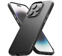 Ringke Compatible avec Coque iPhone 14 Pro Max [Onyx] Antidérapant Antichoc Protection Robuste Flexible Ultra Fine TPU Souple Durable Étui - Black