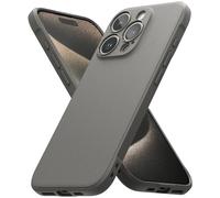 Ringke Coque pour iPhone 15 Pro Max [Onyx] Antichoc Protection Robuste Flexible Ultra Fine TPU Souple Durable Étui - Gray