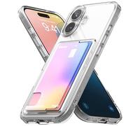 Ringke Coque pour iPhone 16 Case Étui Fusion Card Clear