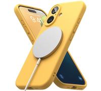 Ringke Coque pour iPhone 16 Plus Case Étui Silicone Magnetic Yellow