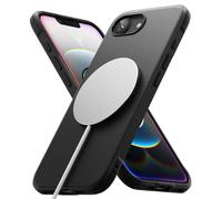 Ringke Coque iPhone 16e [Onyx Magnetic] Magnétique Antidérapant Antichoc Protection Flexible Ultra Fine Souple Bumper Durable Étui iPhone 16e Case Accessoires - Black