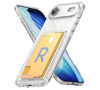 Ringke Coque pour iPhone Air Case Étui Fusion Card Clear | Porte-Carte Transparente, Ultra Fine, Solide Rigide Back, Souple Bumper, Antichoc Protection, Anti-Rayures, Portefeuille
