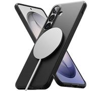 Ringke Coque pour Samsung Galaxy S26 Case Accessoires [Onyx Magnetic] Protection Antichoc TPU Flexible Compatible MagSafe Étui Magnétique Antidérapante Anti-Jaunissement - Magnetic Black