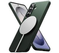 Ringke Coque pour Samsung Galaxy S26 Case Accessoires [Onyx Magnetic] Protection Antichoc TPU Flexible Compatible MagSafe Étui Magnétique Antidérapante Anti-Jaunissement - Magnetic Dark Green