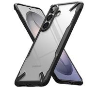 Ringke Coque pour Samsung Galaxy S26 Plus Case Accessoires [Fusion-X] Antichoc Fine avec Bumper TPU Noir Mat Protection Renforcée Anti-Jaunissement - Black