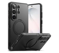 Ringke Coque Renforcée pour Samsung Galaxy S26 Ultra Case Accessoires [Alles] Protection Antichoc Double Couche Support Intégré 360° Compatible MagSafe - Black