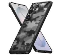 Ringke Coque pour Samsung Galaxy S26 Ultra Case Accessoires [Fusion-X] Antichoc Fine avec Bumper TPU Noir Mat Protection Renforcée Anti-Jaunissement - Camo Black