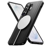 Ringke Coque pour Samsung Galaxy S26 Ultra Case Accessoires [Onyx Alpha Magnetic] Protection Antichoc Renforcée TPU Coins Air Cushion Compatible MagSafe Étui Anti-Jaunissement - Magnetic Black