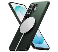 Ringke Coque pour Samsung Galaxy S26 Ultra Case Accessoires [Onyx Magnetic] Protection Antichoc TPU Flexible Compatible MagSafe Étui Magnétique Antidérapante Anti-Jaunissement - Magnetic Dark Green