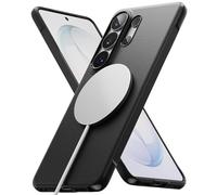 Ringke Coque pour Samsung Galaxy S26 Ultra Case Accessoires [Onyx Magnetic] Protection Antichoc TPU Flexible Compatible MagSafe Étui Magnétique Antidérapante Anti-Jaunissement - Magnetic Black
