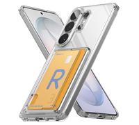 Ringke Coque pour Samsung Galaxy S26 Ultra Case Accessoires [Fusion Card] Transparente Porte-Carte Étui Antichoc TPU Polycarbonate Protection Caméra Complète Accès Carte Rapide
