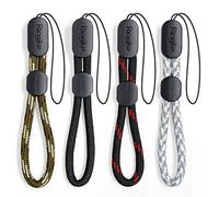 Ringke Cordon Dragonne Courte [4 Pack] Compatible avec un Téléphone Portable, des Étuis de Téléphone, des Clés, des Appareils Photo, et Plus