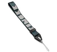 Ringke Design Hand Strap, Dragonne Sangle de Poignet One-Touch Buckle Nylon Polyester Multi-Usage Cordon - Lettering Peacock Green