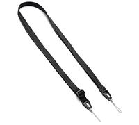 Ringke Design Shoulder Strap Bandoulière Compatible avec iPhone 17 Série Sangle Courroie de Cou One-Touch Buckle Nylon Polyester 2 Trou de Sangle Nécessaire Multi-Usage Cordon - Black