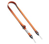 Ringke Design Shoulder Strap Slim Bandoulière Compatible avec iPhone 17 Série Sangle Courroie de Cou One-Touch Buckle Polyester 2 Trou de Sangle Nécessaire Multi-Usage Cordon - Cosmic Orange