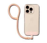 Ringke Dragonne Hand Strap [P-Type] Cordon de Poignet Antidérapant Smartphone Sangle Portable Anti-Enchevêtrement Accessoires Téléphone Portable Holder Pratique pour Tous Téléphones - Orange Pink